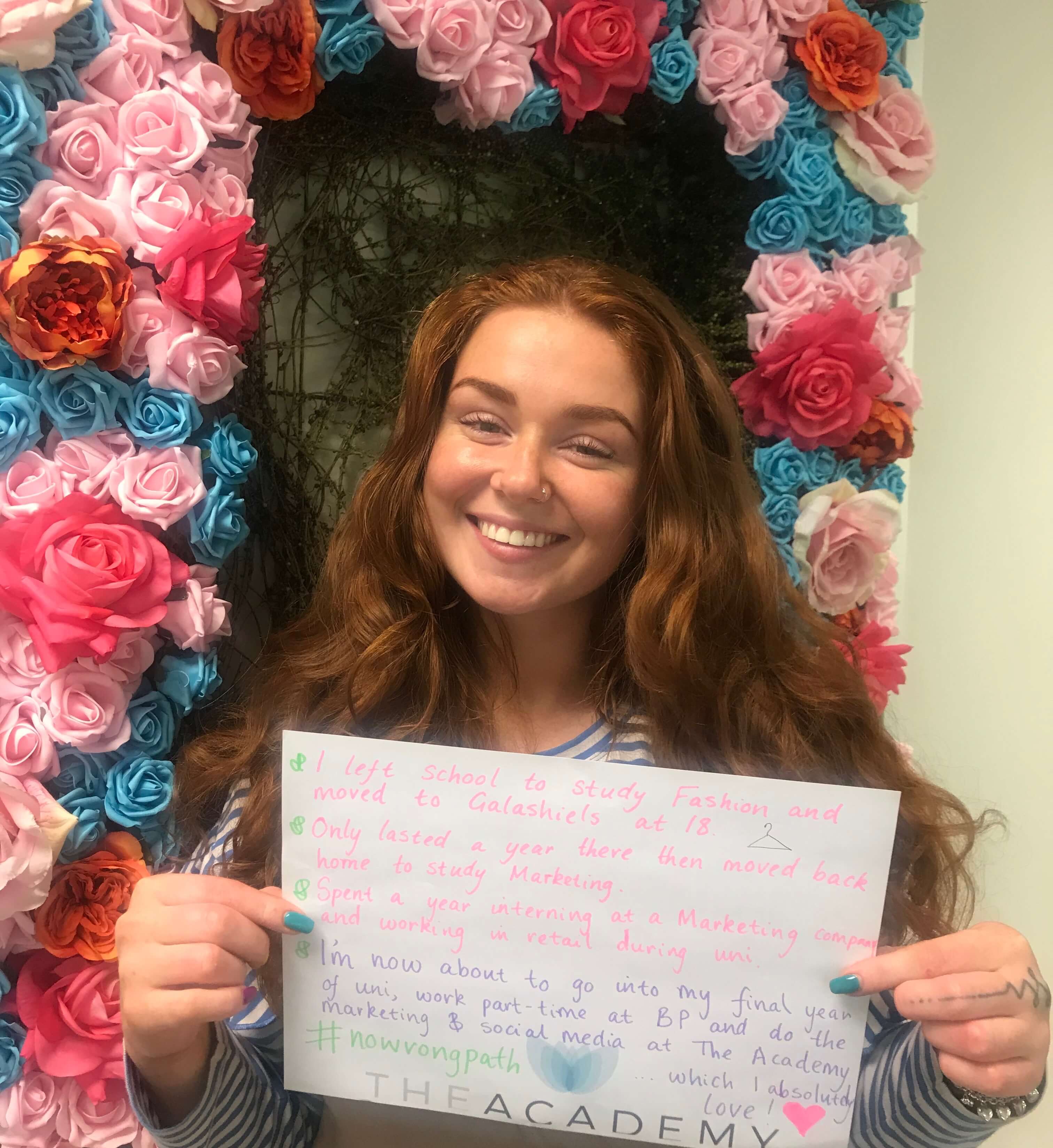 #nowrongpath ~ Carly