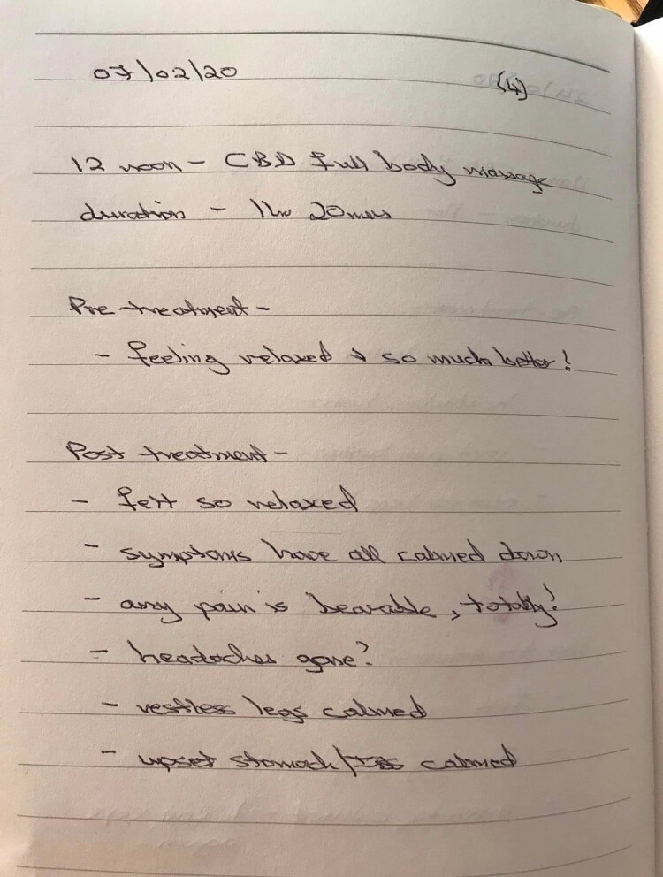 CBD diary 4